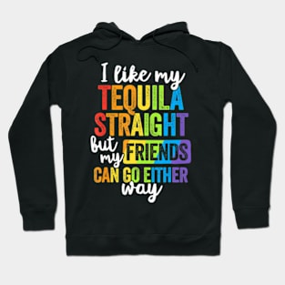 LGBT Ally   Straight Friends Go Either Way Hoodie